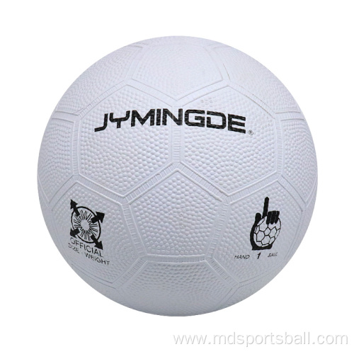 Custom print white handball ball